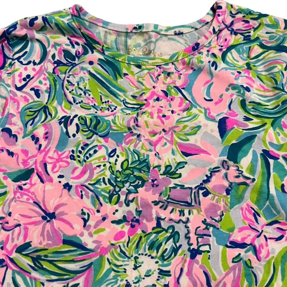 Lilly Pulitzer Sz 14 Lilly's Favorite Things Pajamas